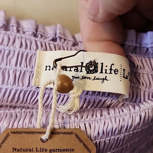 Natural life Shorts NWT Lavender L-XL ( I have 3 other colors in this style) - Picture 7 of 7